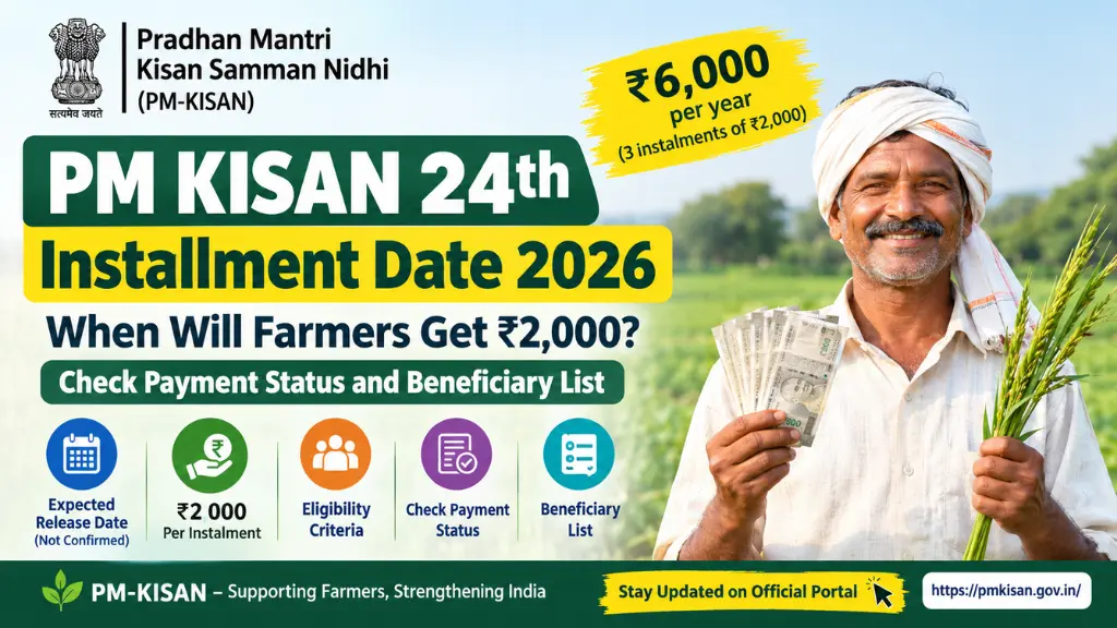 PM KISAN 24th Installment 2026